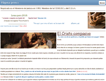 Tablet Screenshot of iglesiaevangelicaelalfarero.com